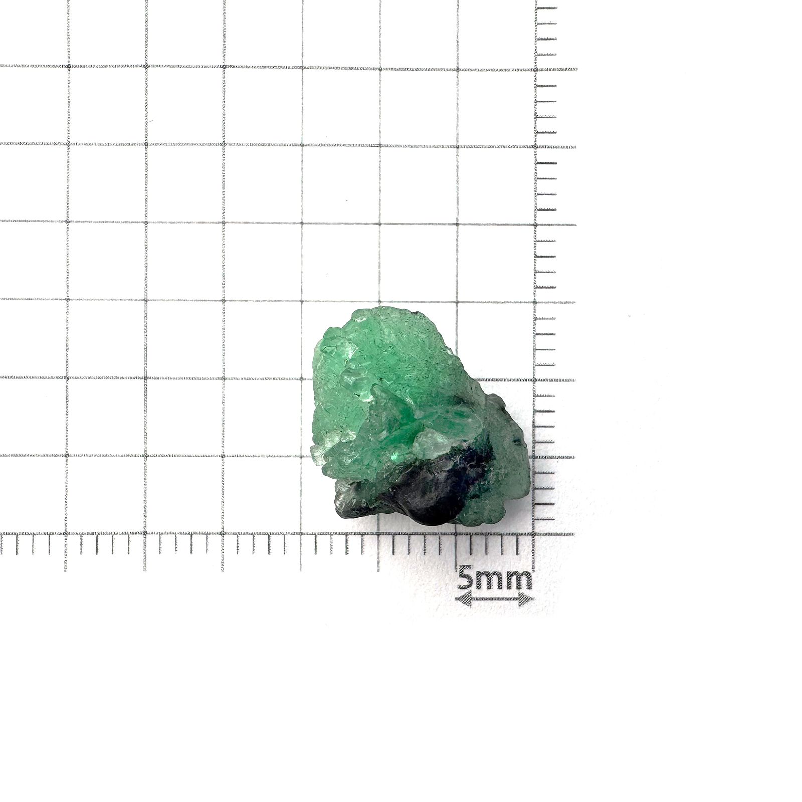 エメラルド原石 コロンビア産 7.68ct [250430177]16.2x11.6mm前後