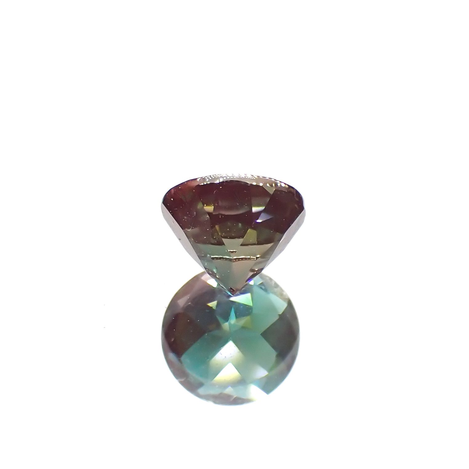 カラーチェンジアンデシン モンゴル産 0.49ct[230421464]4.9x4.9mm前後
