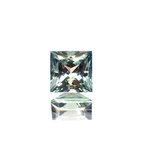 ◇プリンセスカット◇アレキサンドライト(宝石名アレキサンドライト)ブラジル産 0.44ct GIA鑑付[230823158]4.13x4.1mm前後