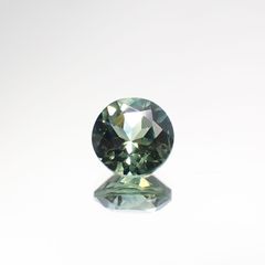モンタナサファイア(宝石名サファイア) アメリカ・モンタナ州産 0.76ct 識別済[210712110]5.1×5.1mm前後