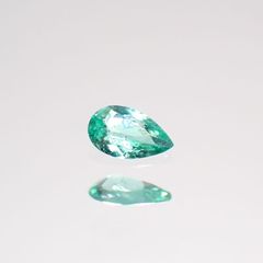 パライバトルマリン(宝石名トルマリン/別名パライバ・トルマリン)ブラジル・バターリャ鉱山産 0.027ct 識別済[220114908]2.8x1.7mm前後