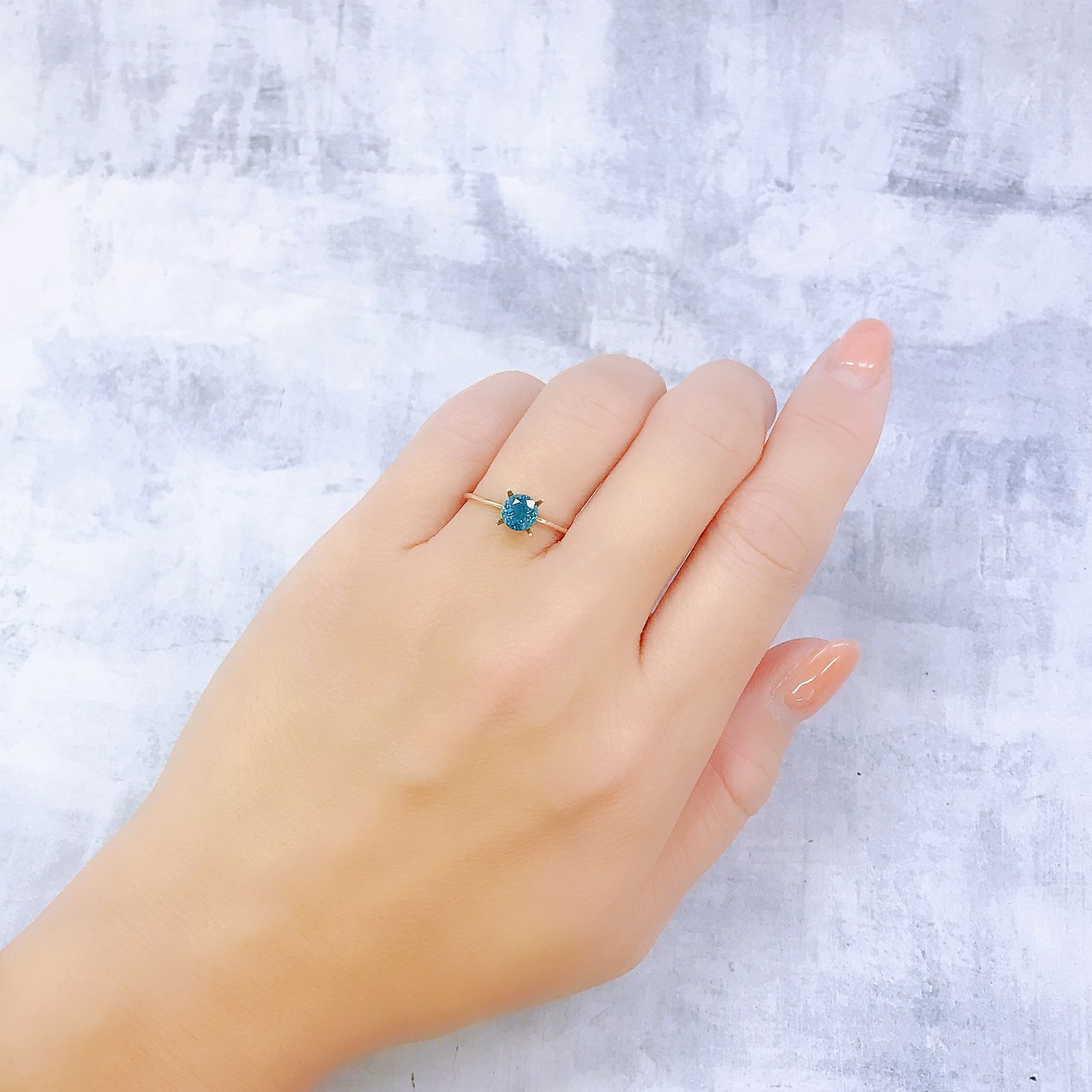 ラタナキリブルージルコン カンボジア産 1.30ct[220917922]5.3x5.3mm前後