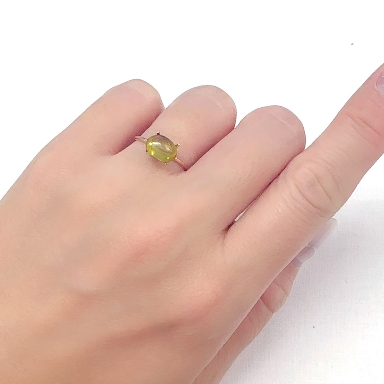 ジンカイト(半人工石/合成結晶)  ポーランド産 3.24ct[240628242]8.5x6.2mm前後