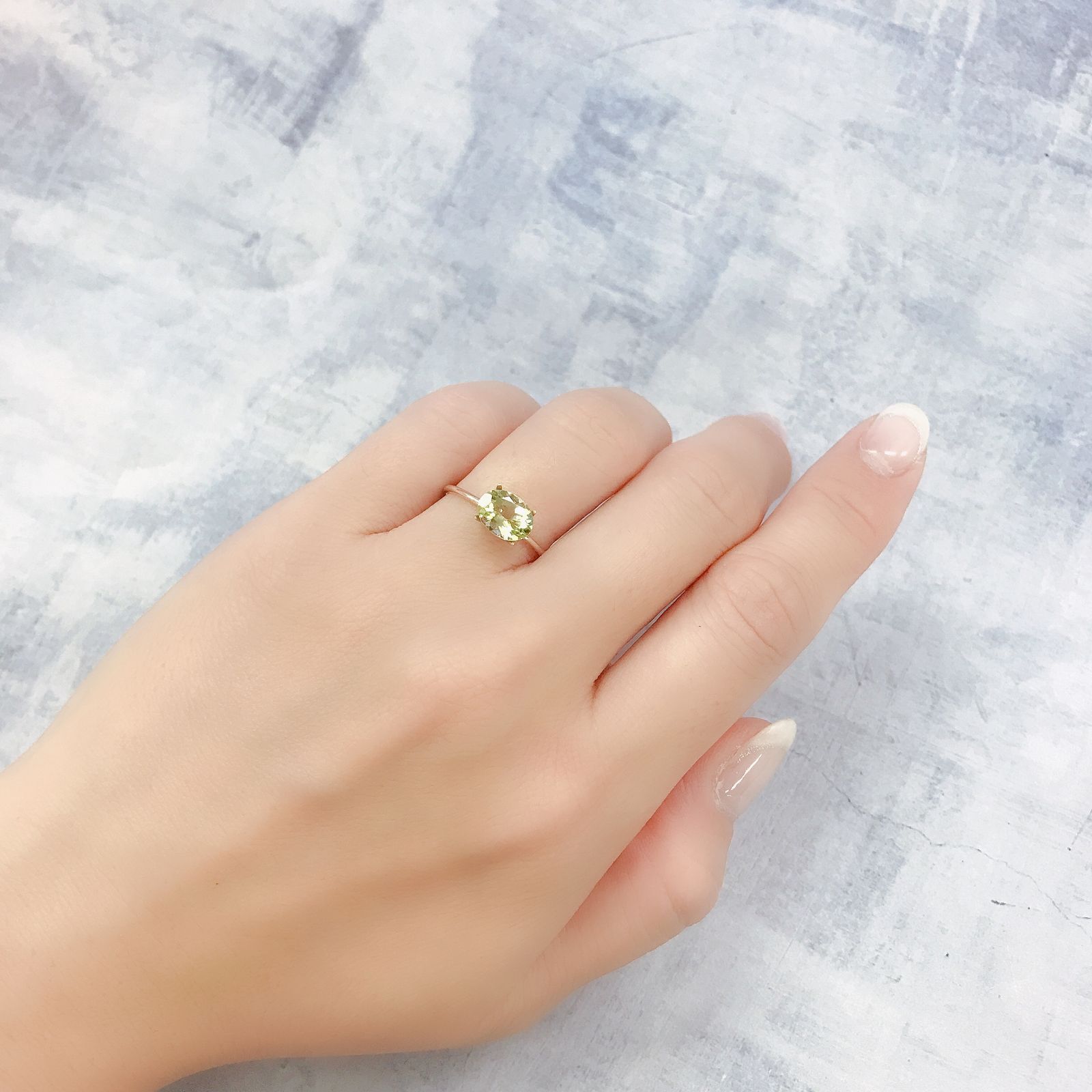 バイカラートルマリン(宝石名トルマリン)コンゴ民主共和国産 1.38ct 識別済[220717023]8.1x6.2mm前後