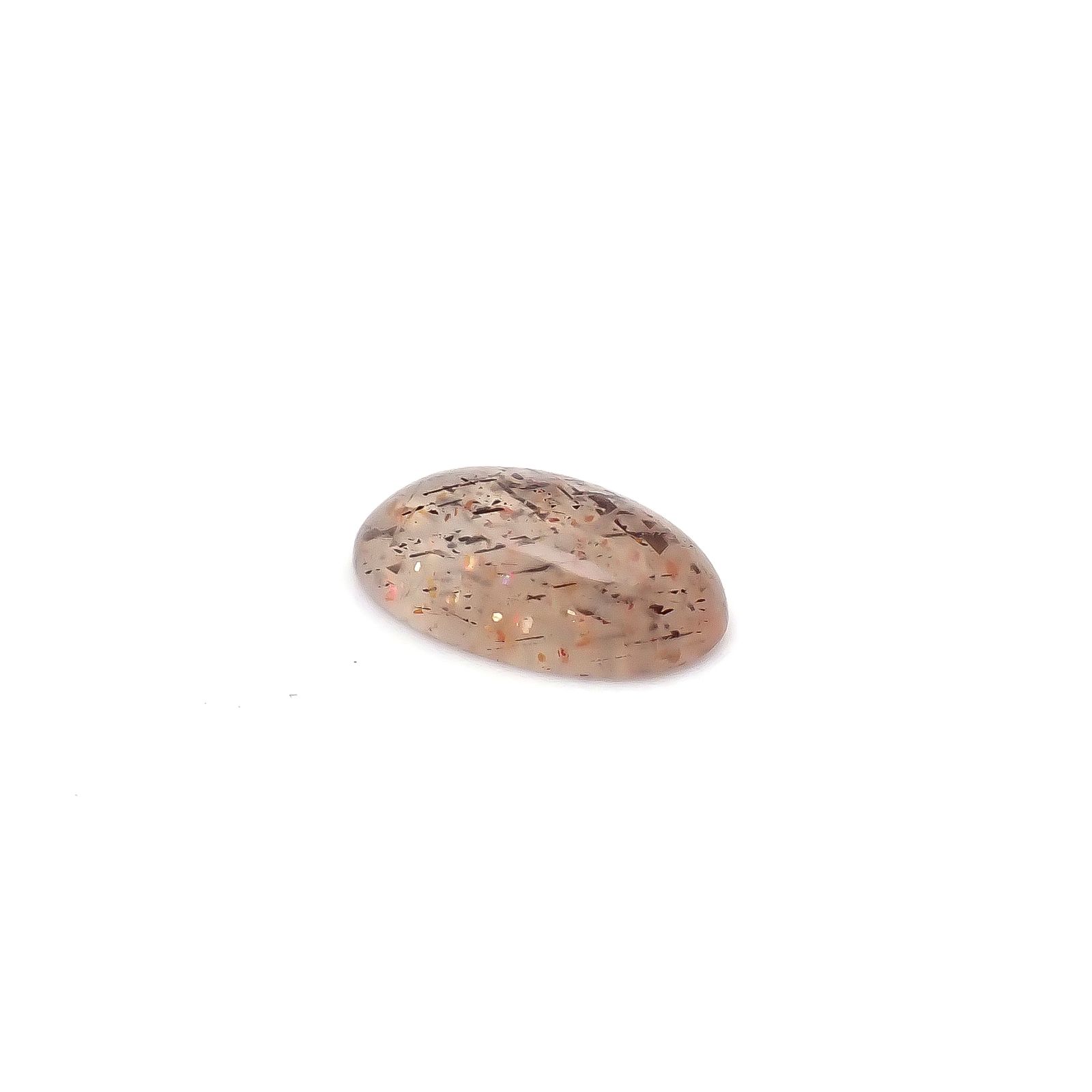 レインボーラティスサンストーン オーストラリア産 2.30ct / 12.2x7.3mm前後 [260632528]