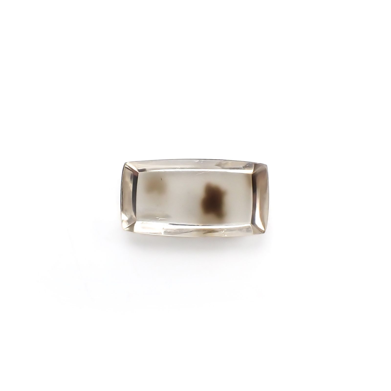 ダルメシアンクォーツ ブラジル産 11.76ct / 21x11mm前後 [220616095]