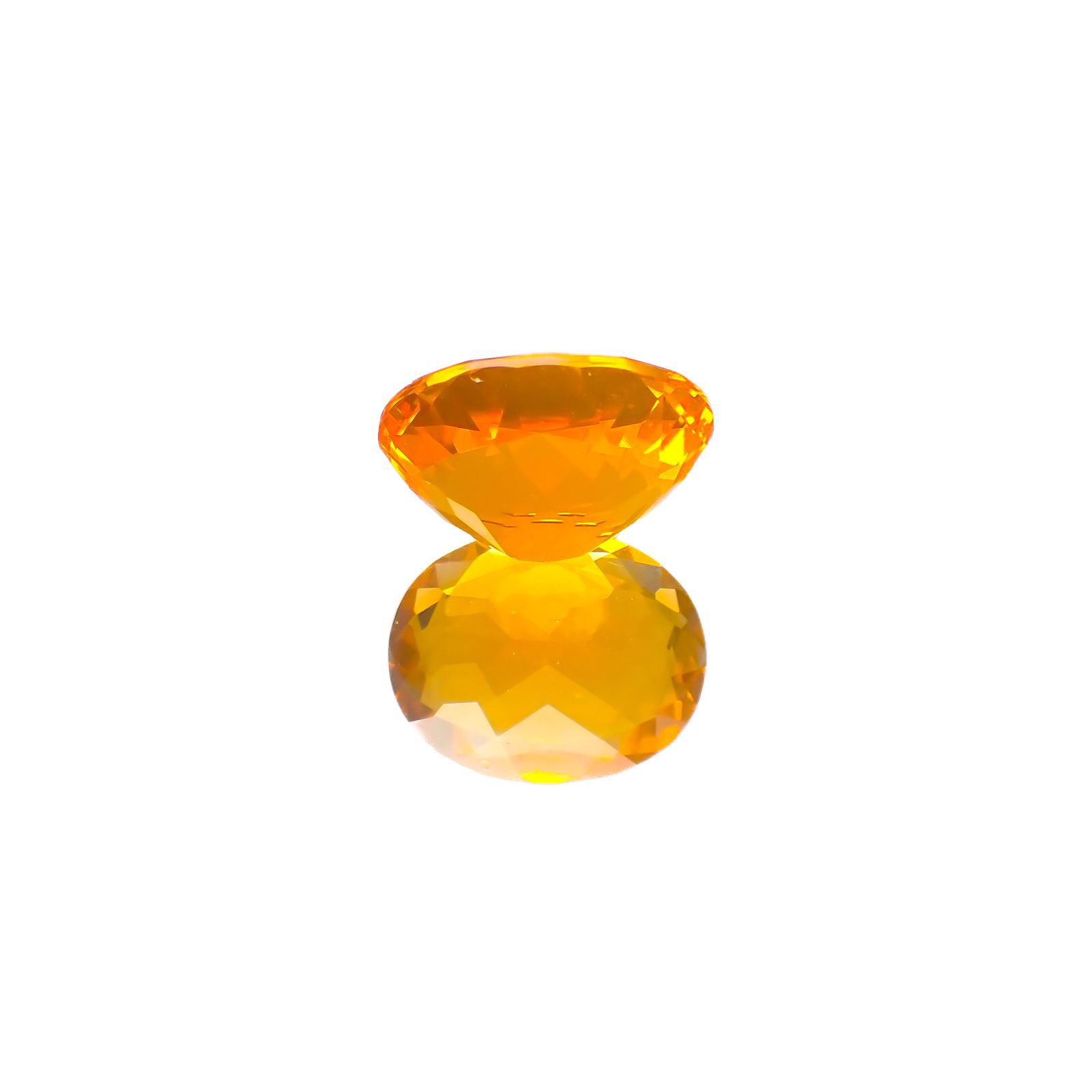 ファイヤーオパール メキシコ産 1.97ct[221018347]10.3x8.1mm前後