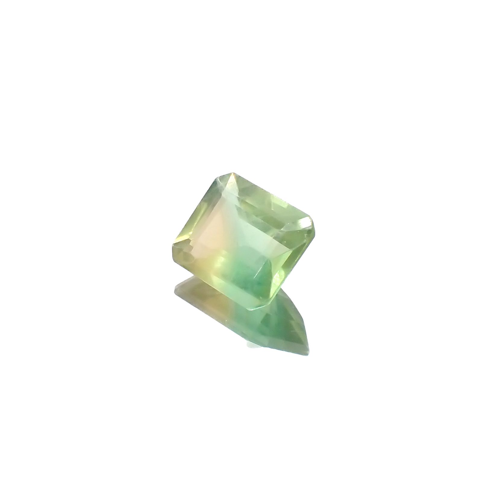 パーティカラーフローライト フルオレッセンス ブラジル産 3.52ct[240326910]9.9x8mm前後