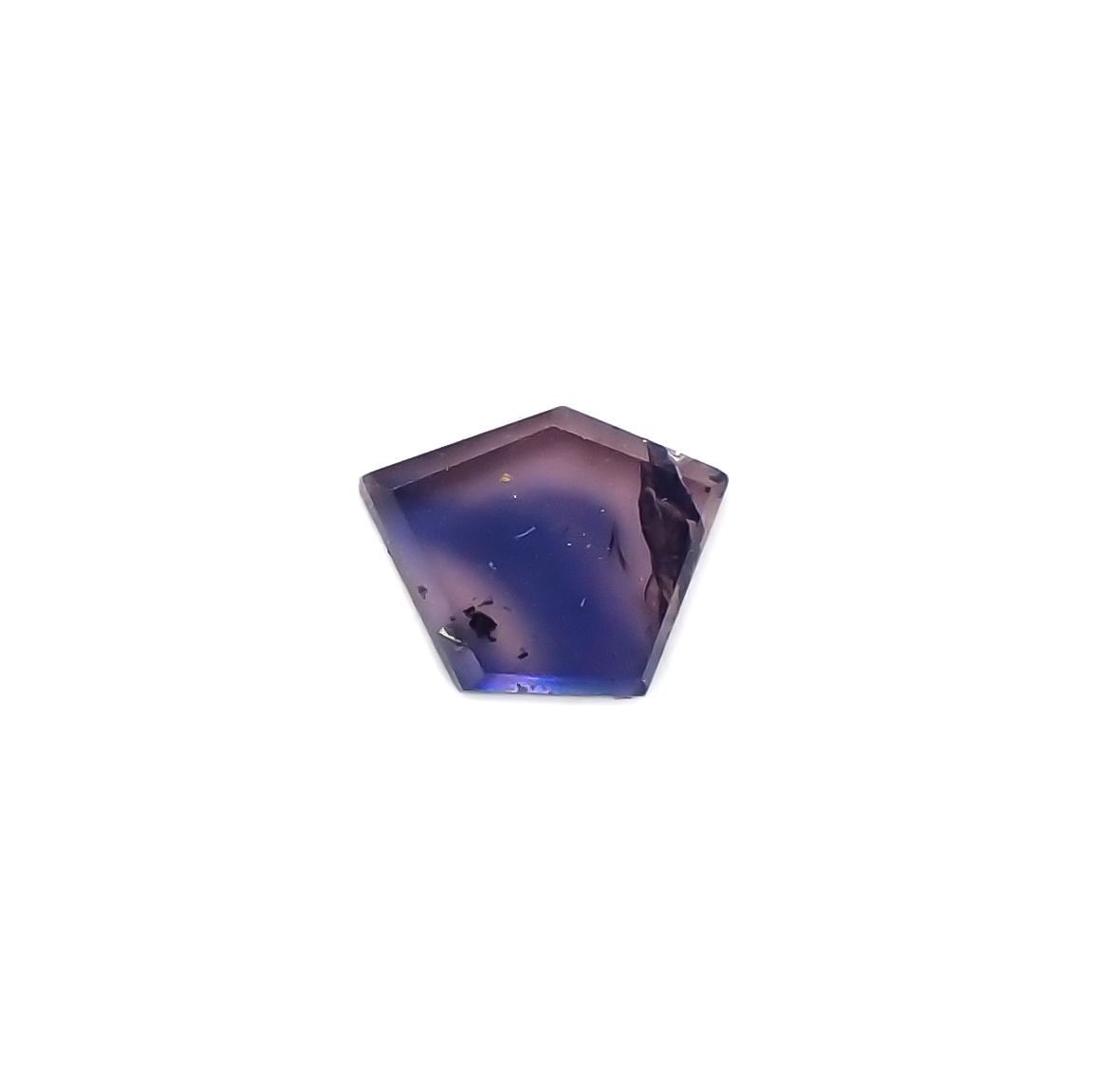 ◇カスタムカット◇ウィンザーサファイア(宝石名サファイア)タンザニア・ウィンザー産 0.92ct 識別済[220515948]7.6x6.2mm前後