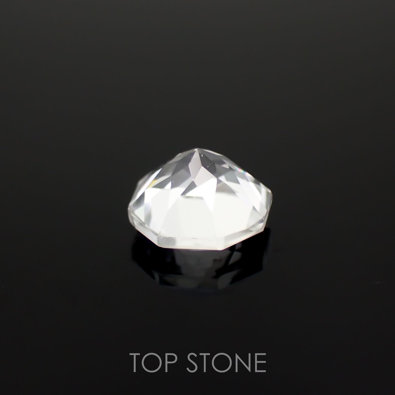 ◇オクタゴンカット◇ホワイトトパーズ ブラジル産 1.15ct[221018501]6.1x6.1mm前後
