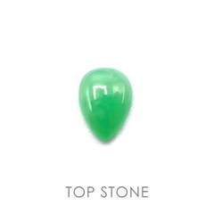 翡翠 ビルマ産 ルース 0.71ct[20106813]6.9×4.9mm前後