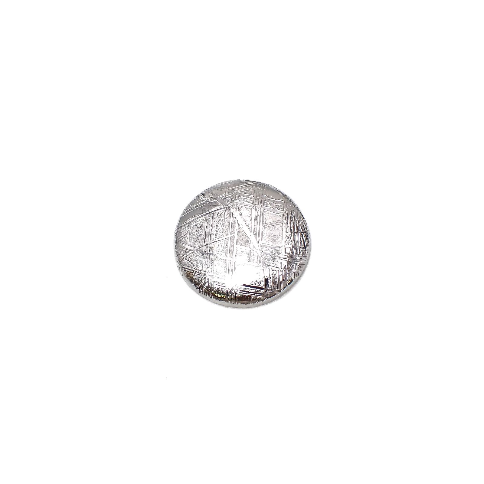 ムオニナルスタ隕石 発見地:スウェーデン 19.79ct[240125755]17.4x17.3mm前後