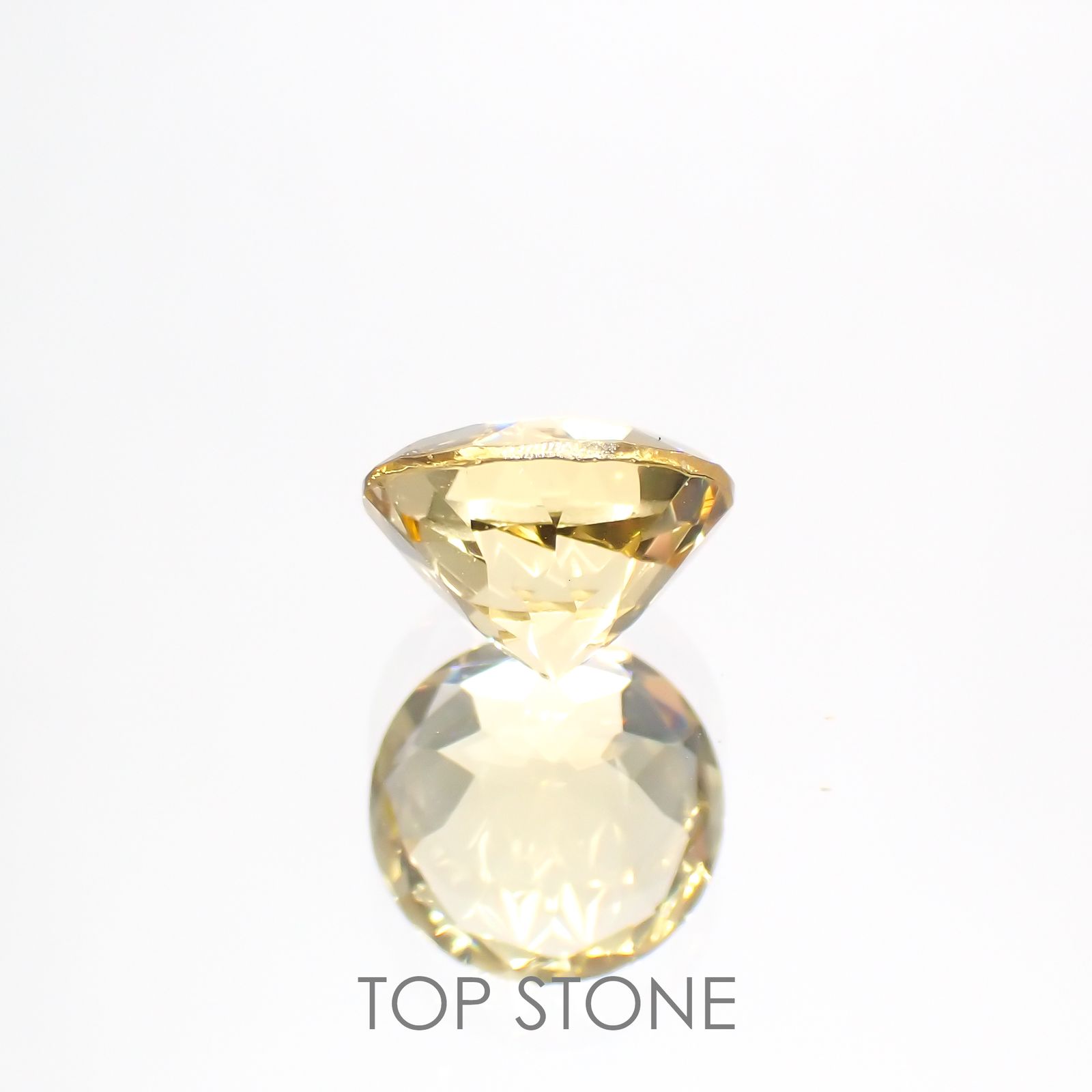 イエローベリル(宝石名イエロー・ベリル)ブラジル産 1.17ct 識別済[211113650]7.1x7mm前後