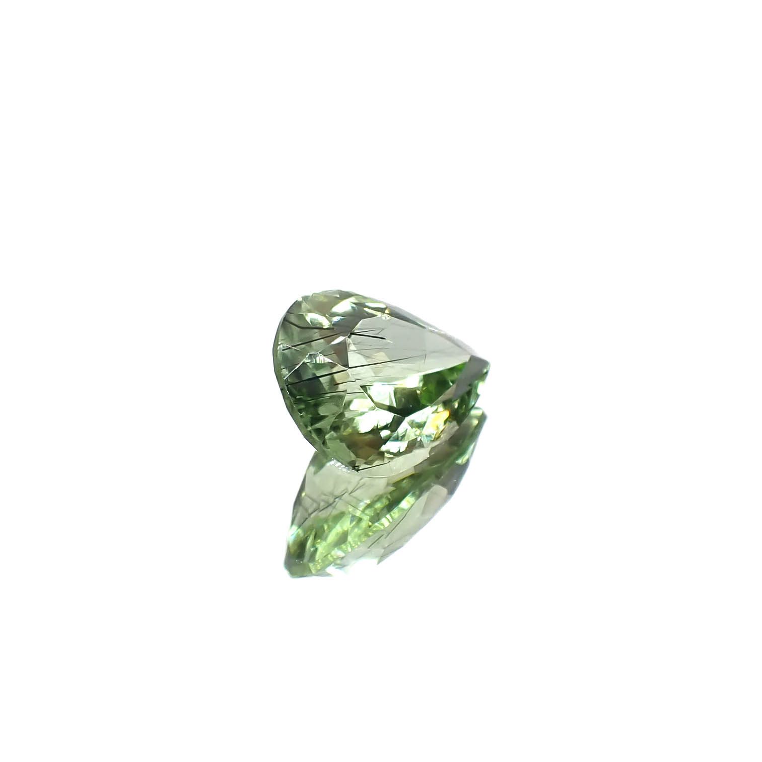ルドウィジャイトインペリドット パキスタン産 2.92ct[240728524]11.5x8.1mm前後