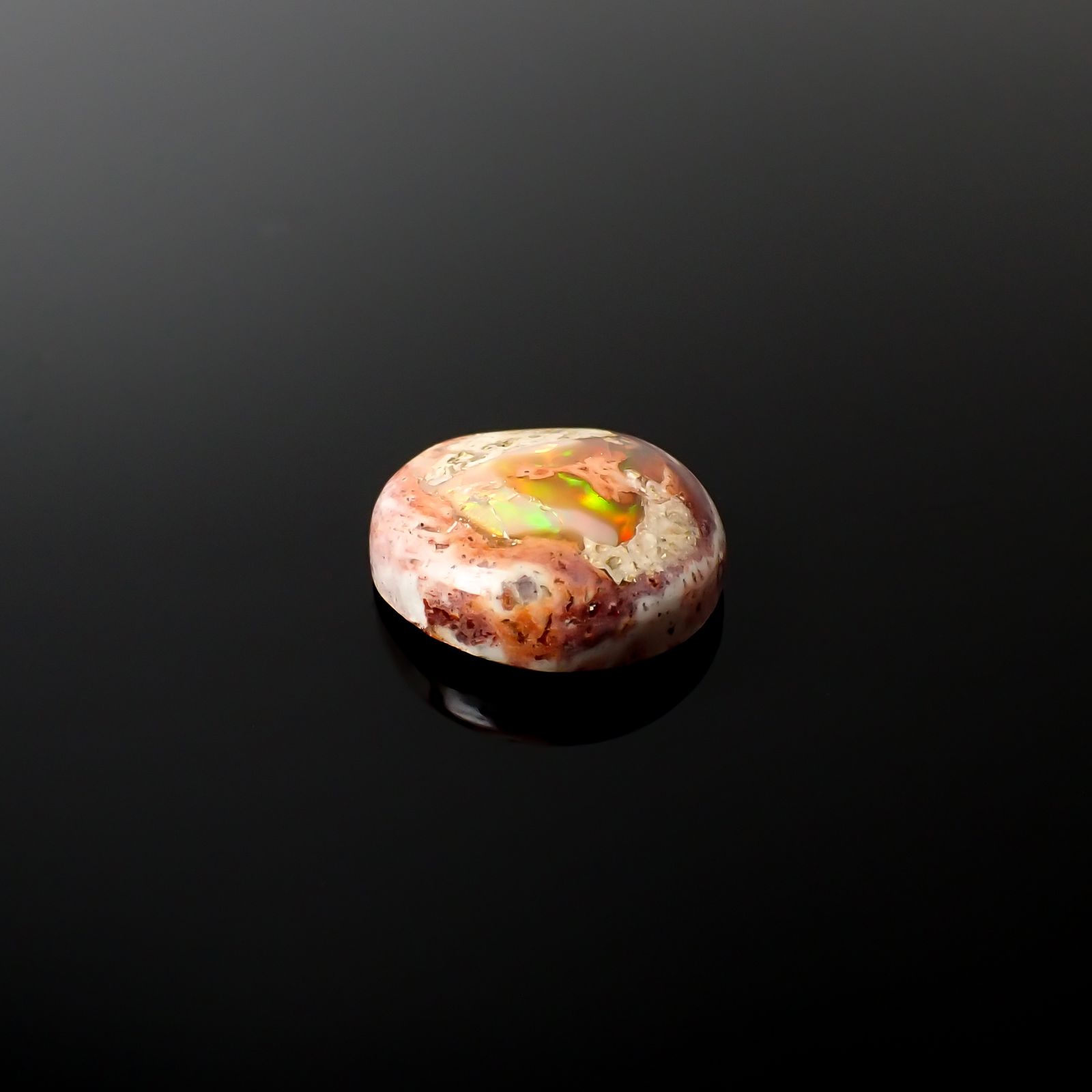カンテラオパール メキシコ産 8.39ct[240125305]16x15.3mm前後