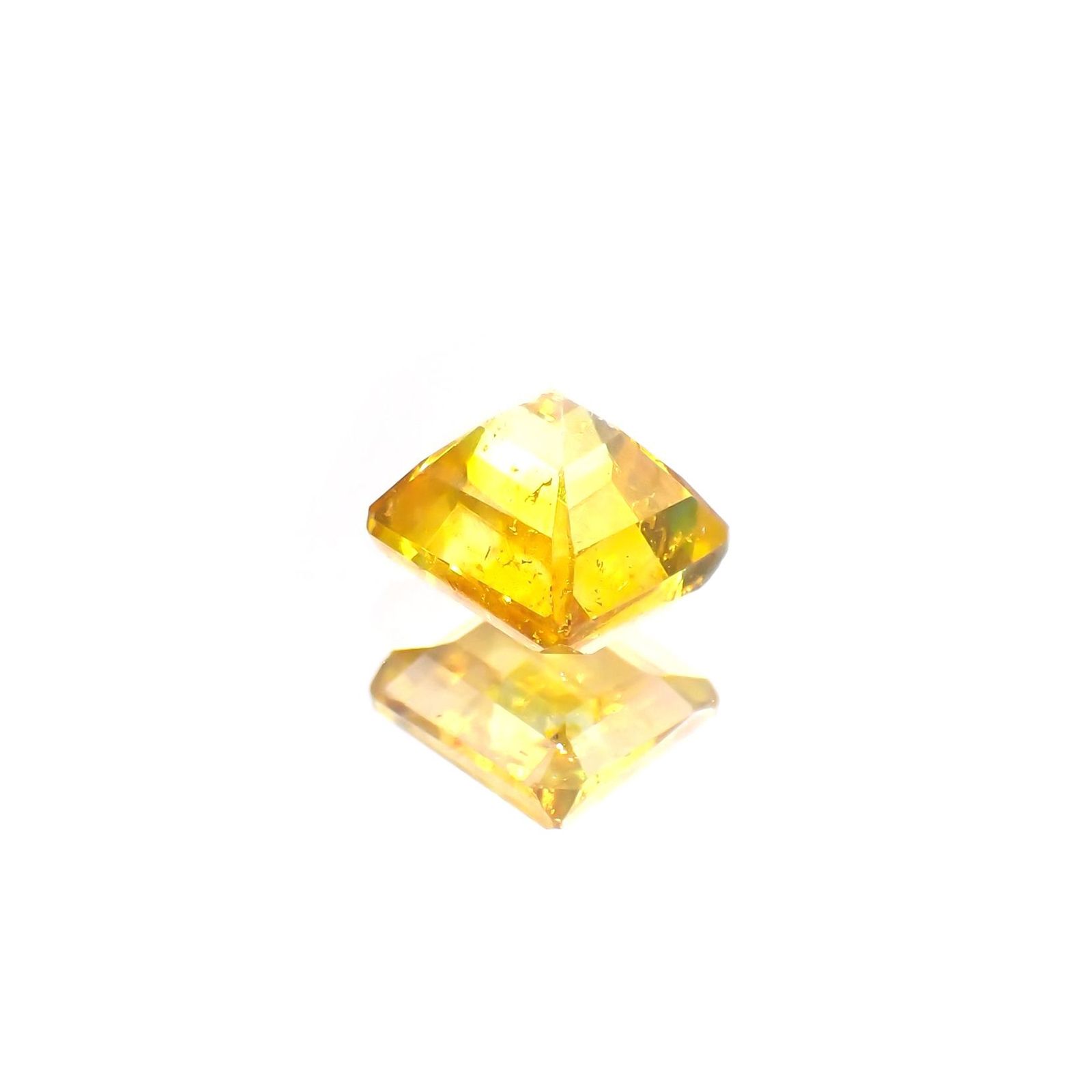 スファレライト(宝石名スファレライト) スペイン産 識別済 1.03ct / 5.1×4.6mm前後 [260612404]