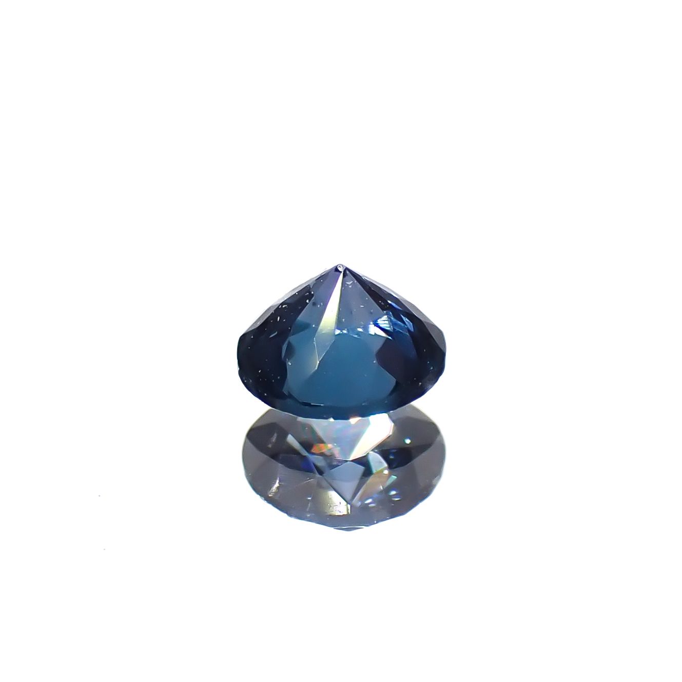 コバルトブルースピネル(宝石名ブルー・スピネル)タンザニア産 0.193ct ソ付(日独)[240929000]3.51x3.58mm前後