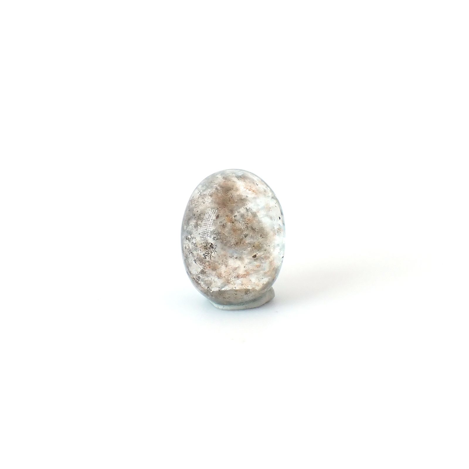 アベンチュリンアクアマリン ナイジェリア産 2.57ct / 9.9x7.5mm前後 [260919776]