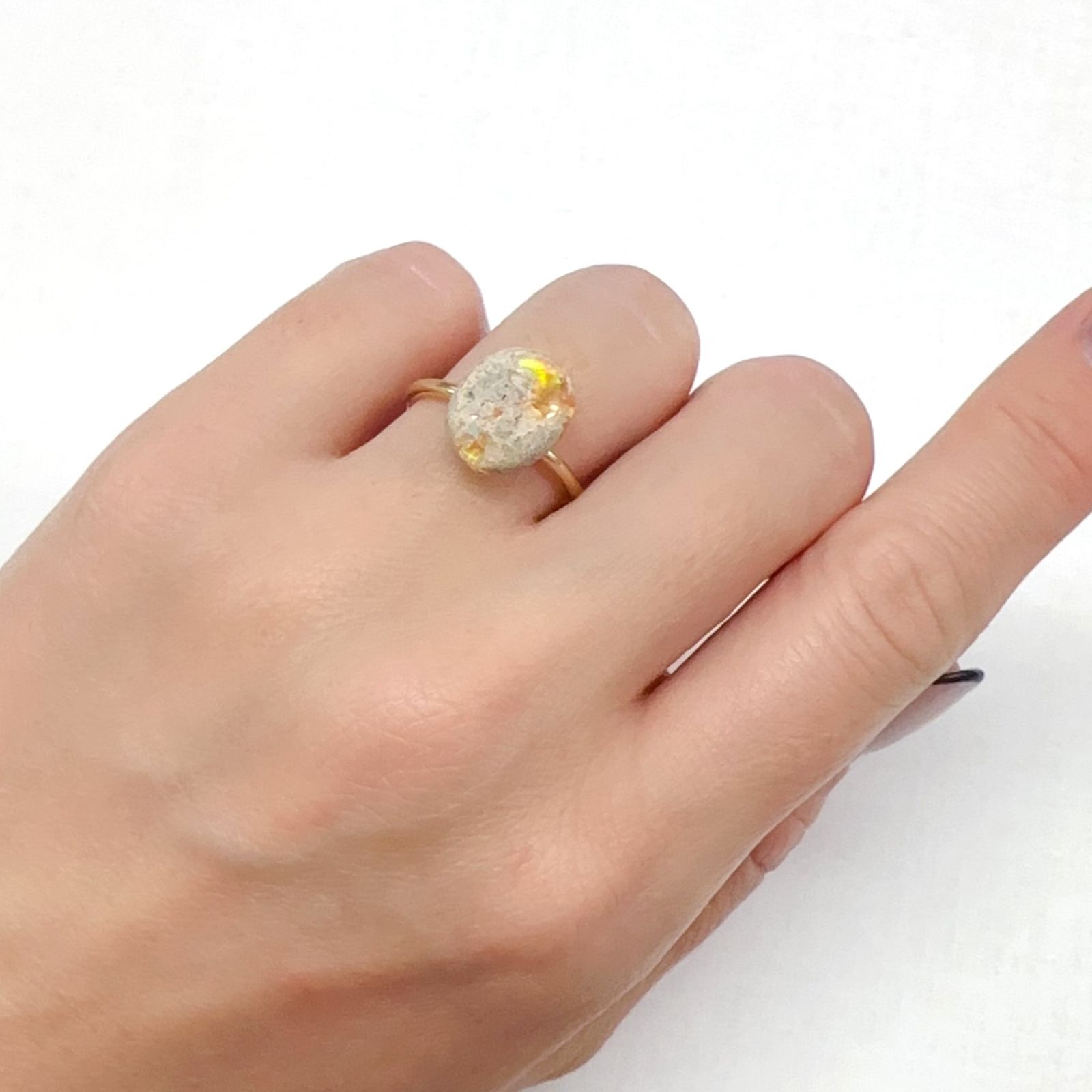 カンテラオパール メキシコ産 2.97ct[240125297]12.5x10mm前後