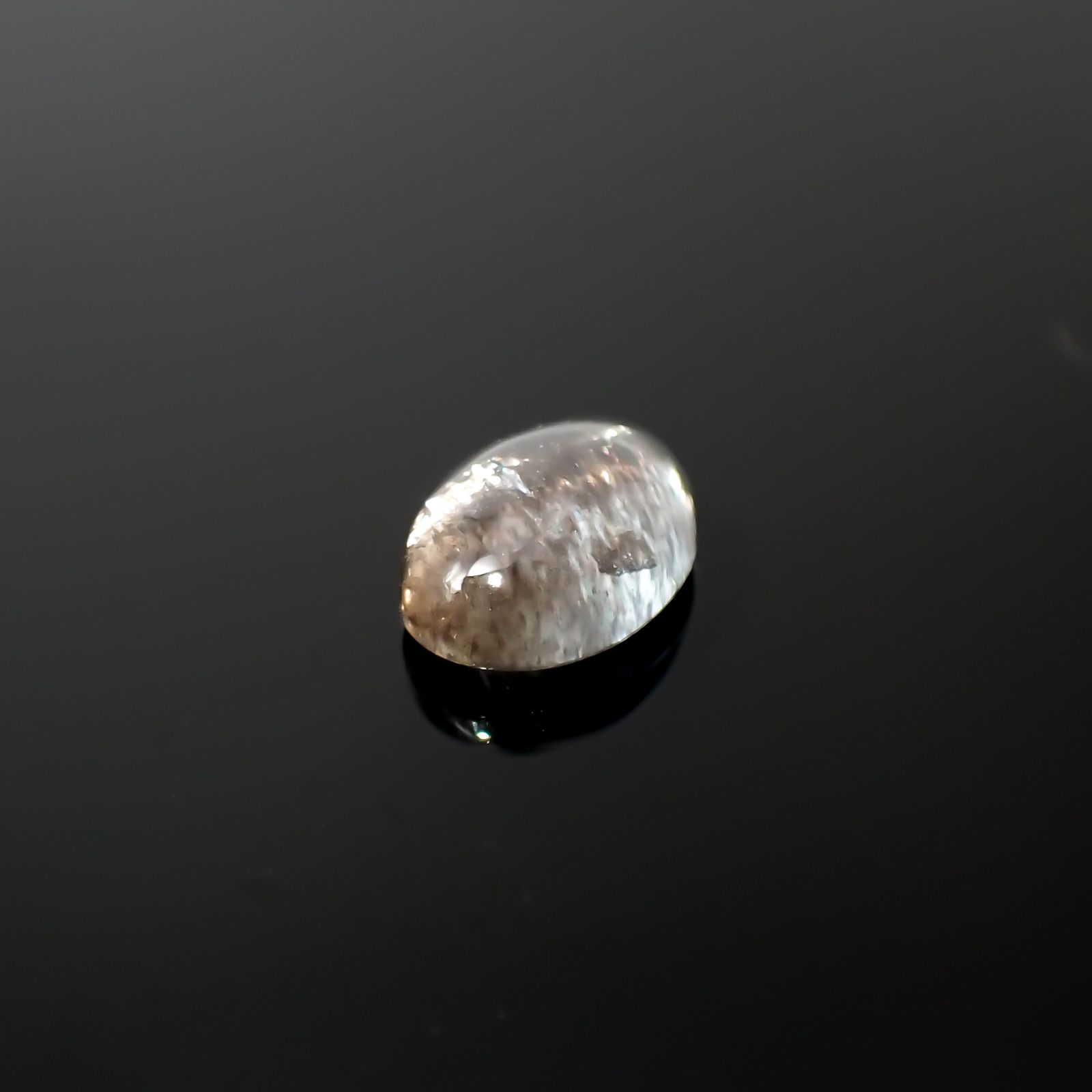 アベンチュリンアクアマリン ナイジェリア産 2.08ct[240226043]9.3x6.9mm前後