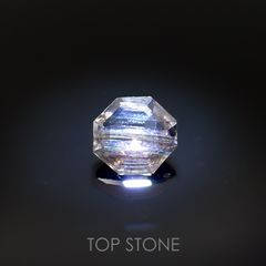 ◇オクタゴンカット◇レインボースキャポライト ブラジル産 0.58ct[221018332]6x5.7mm前後