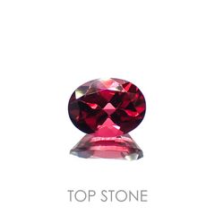 パイロープアルマンディンガーネット(宝石名パイロープ アルマンディン・ガーネット)ブラジル産 1.69ct 識別済[221219541]7.9x6.1mm前後