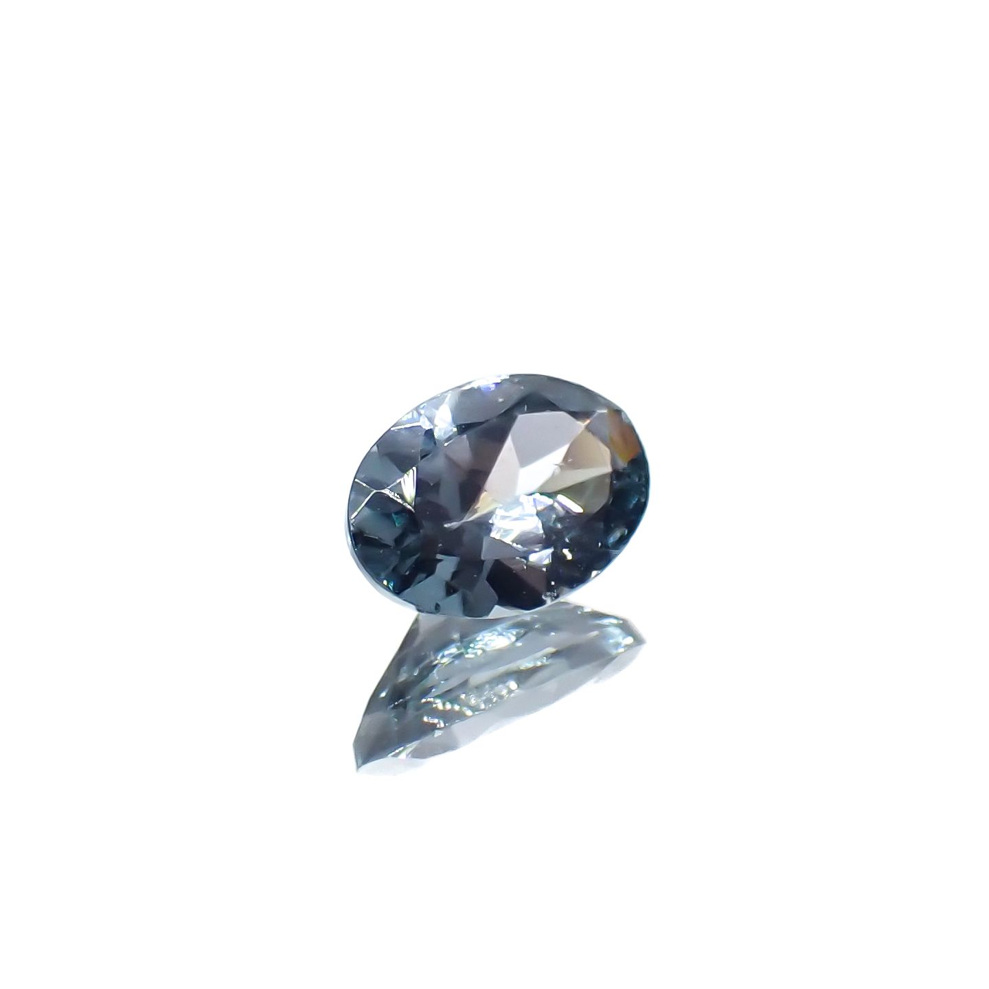 ブルーイッシュグレースピネル タンザニア産 0.46ct[231224885]6x4mm前後