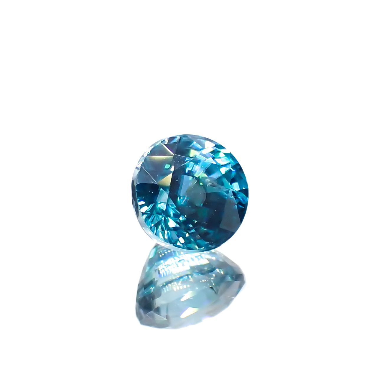 ラタナキリブルージルコン カンボジア産 1.59ct[220917931]5.8x5.7mm前後