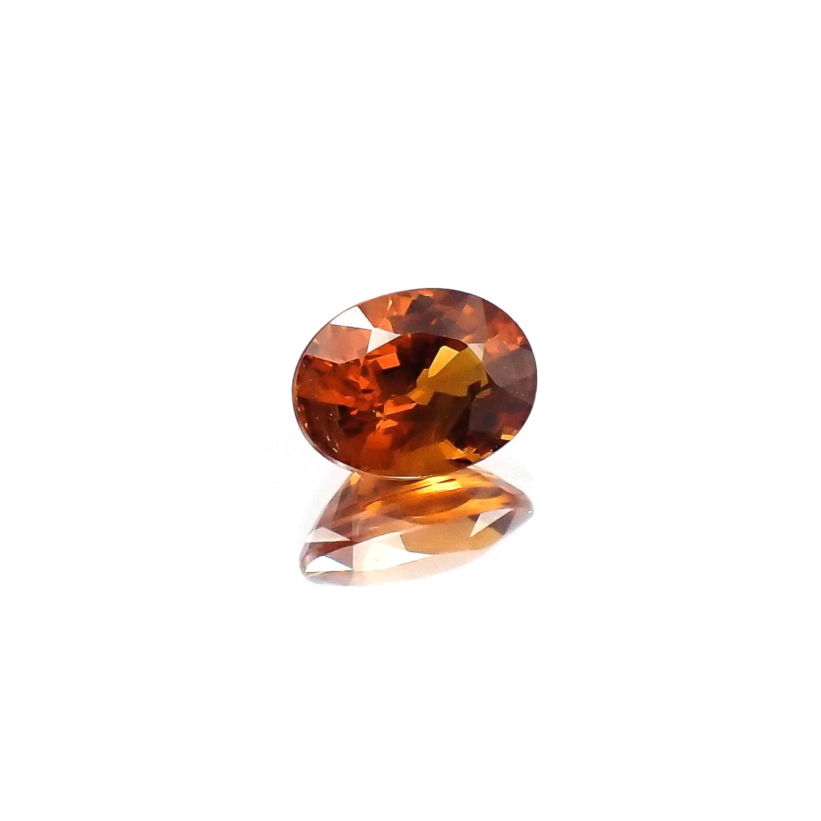 スペサルティンガーネット(宝石名スペサルティン・ガーネット)ナイジェリア産 識別済 1.15ct / 7x5.2mm前後 [260622156]