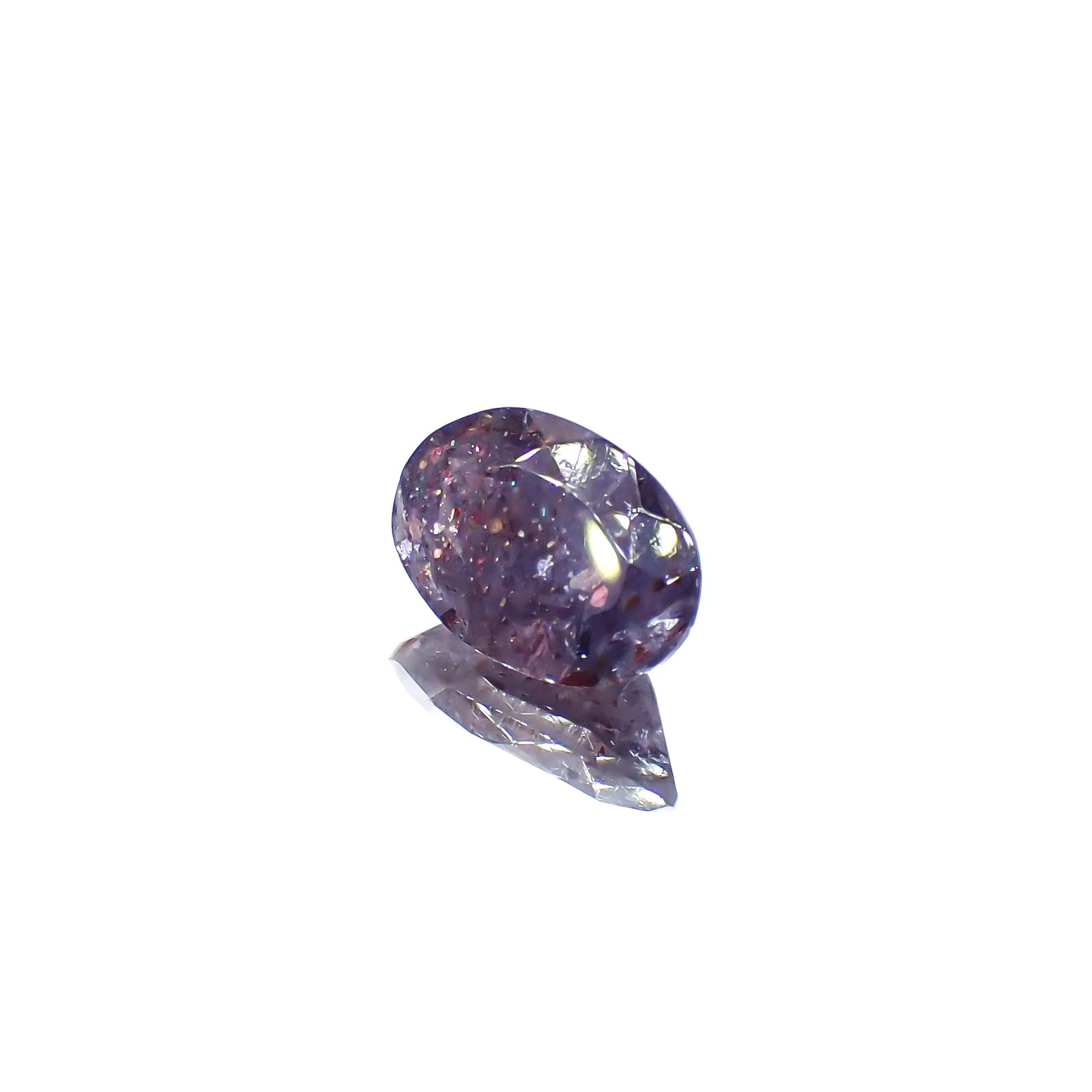 ブラッドショットアイオライト インド産 1.76ct[240125372]9.6x6.7mm前後