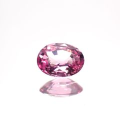 パパラチャサファイア(宝石名サファイア/別名パパラチャ・サファイア) スリランカ産 0.333ct DGL鑑付[21019428]4.9×3.7mm前後