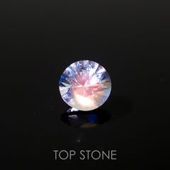 レインボームーンストーン(宝石名ラブラドライト)マダガスカル産 0.32ct 識別済[221219521]4.5x4.5mm前後