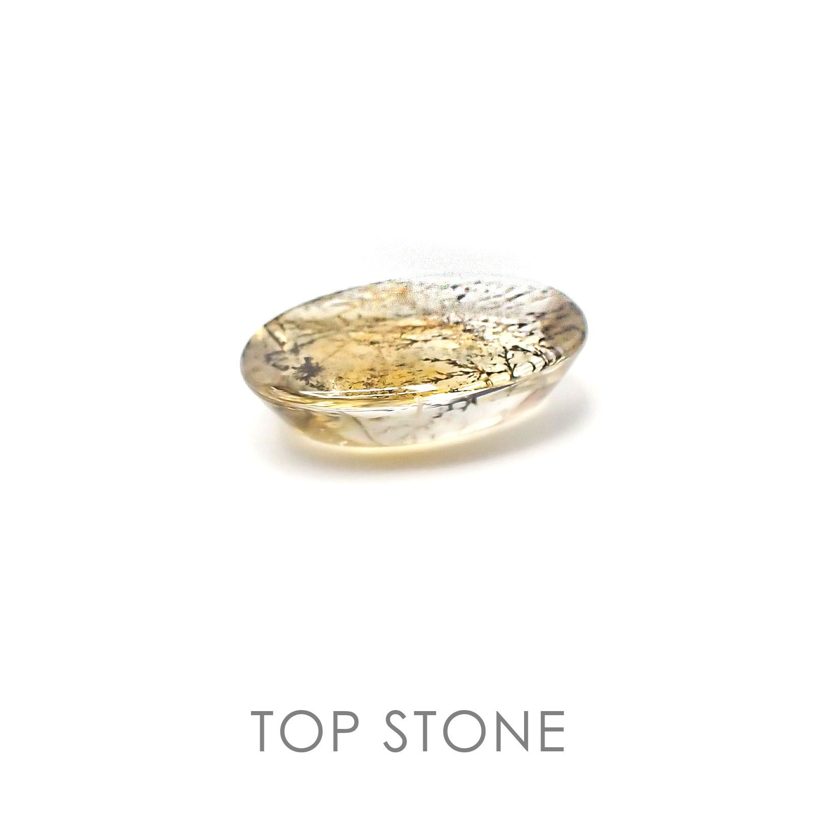 デンドリチッククォーツ ブラジル産 4.32ct[20084949]13.9×10mm前後