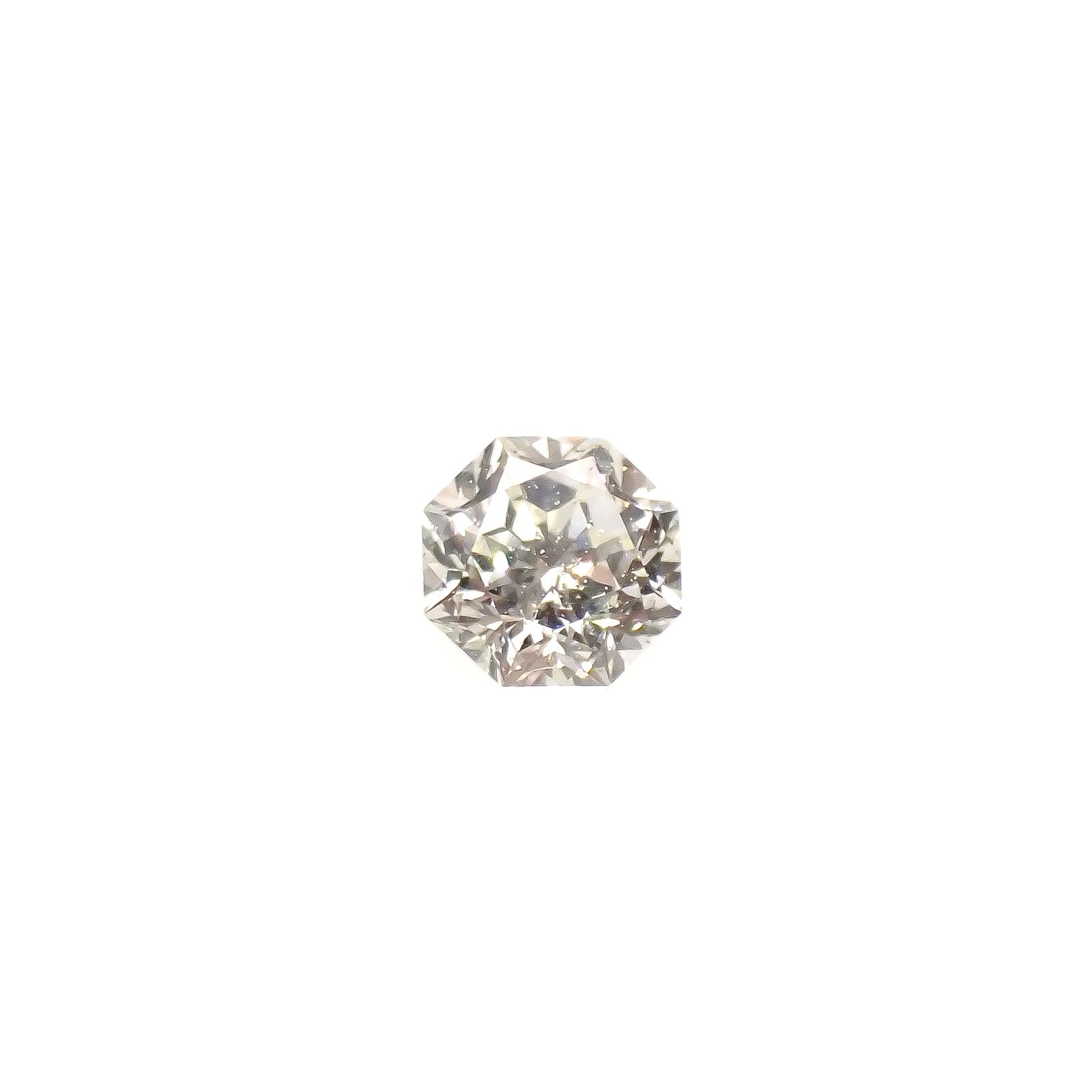 ◇オクタゴンカット◇ダイヤモンド 0.12ct[240427037]3x2.9mm前後