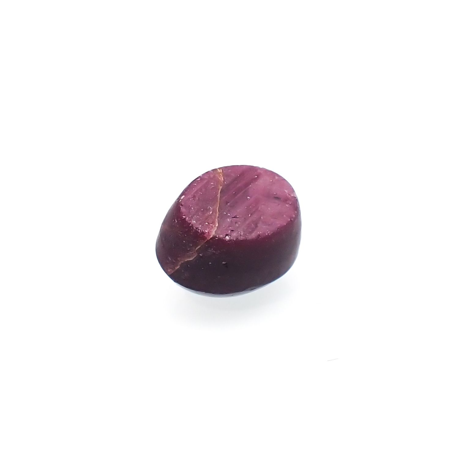 スタールビー インド産 3.85ct[230622403]8.3x6.6mm前後