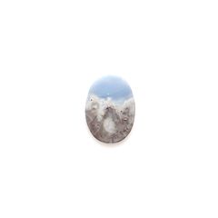 マトリックスブルーオパール アメリカ・オレゴン州産 4.35ct[240125729]13.8x10.1mm前後