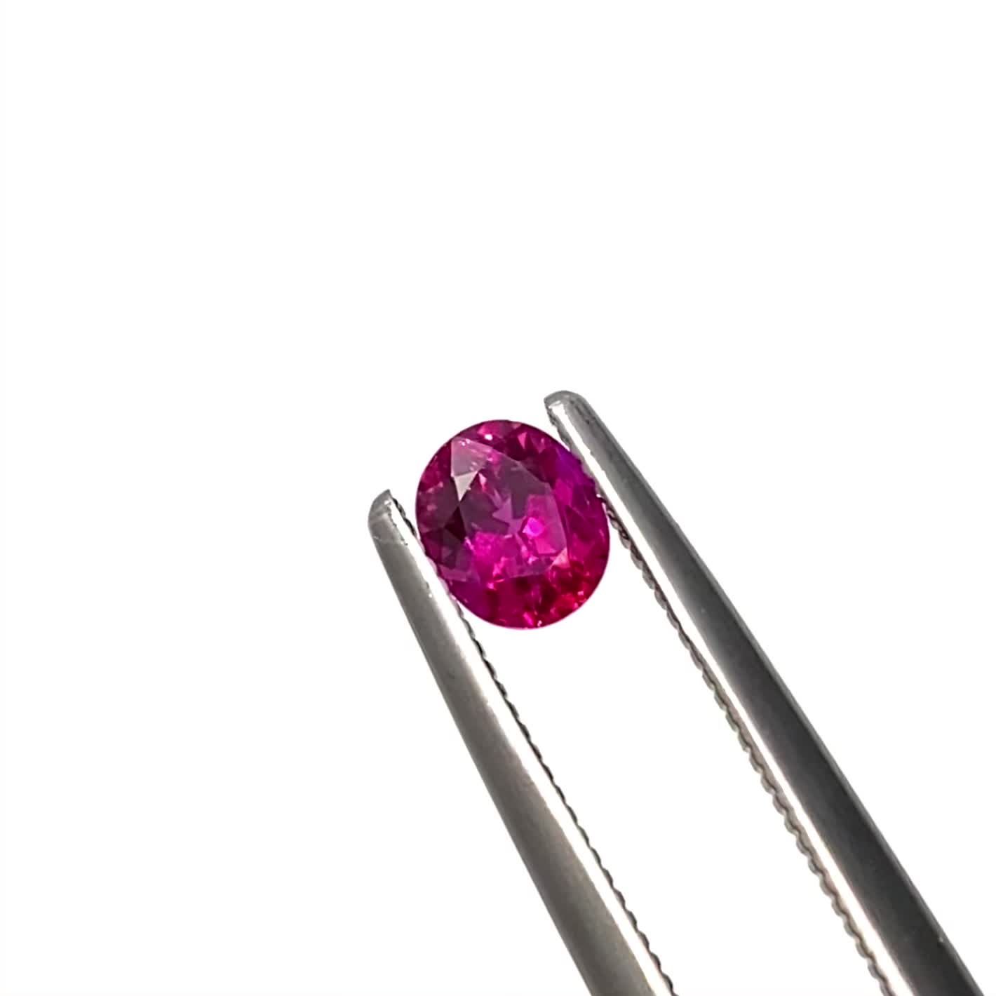 ルビー 非加熱(宝石名ルビー)モゴック産 0.390ct 鑑付(GIT)[231224458