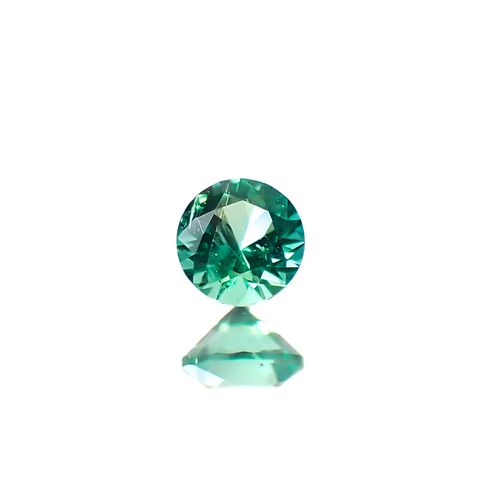 ノンオイルエメラルド ロシア産 0.048ct [250229874]2.3x2.3mm前後