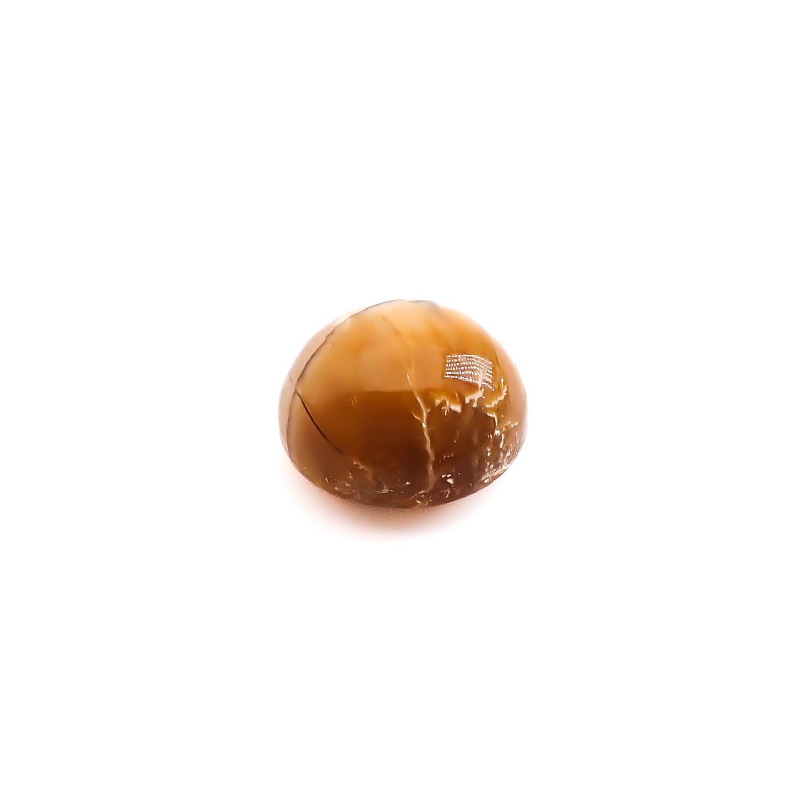 オパールキャッツアイ ブラジル・バイーア州産 3.76ct / 10.1x10.1mm前後 [260933094]