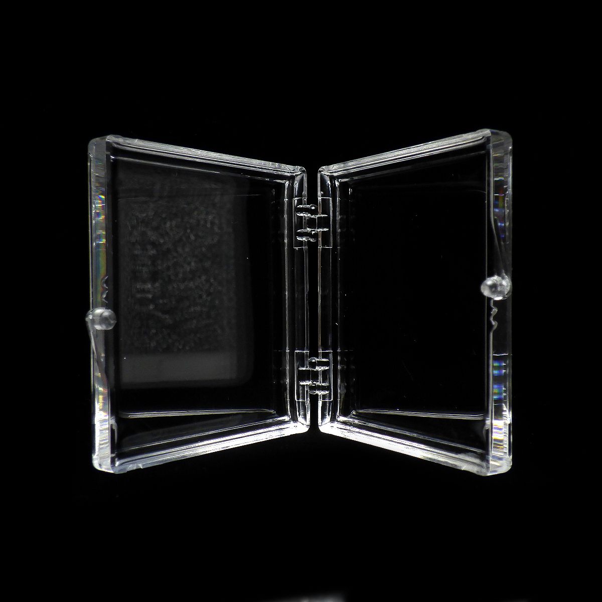 Gravity Free-ジェムピタ- 5個セット（クリア） 6.0x5.5cm（内寸：5.1x5.1cm)