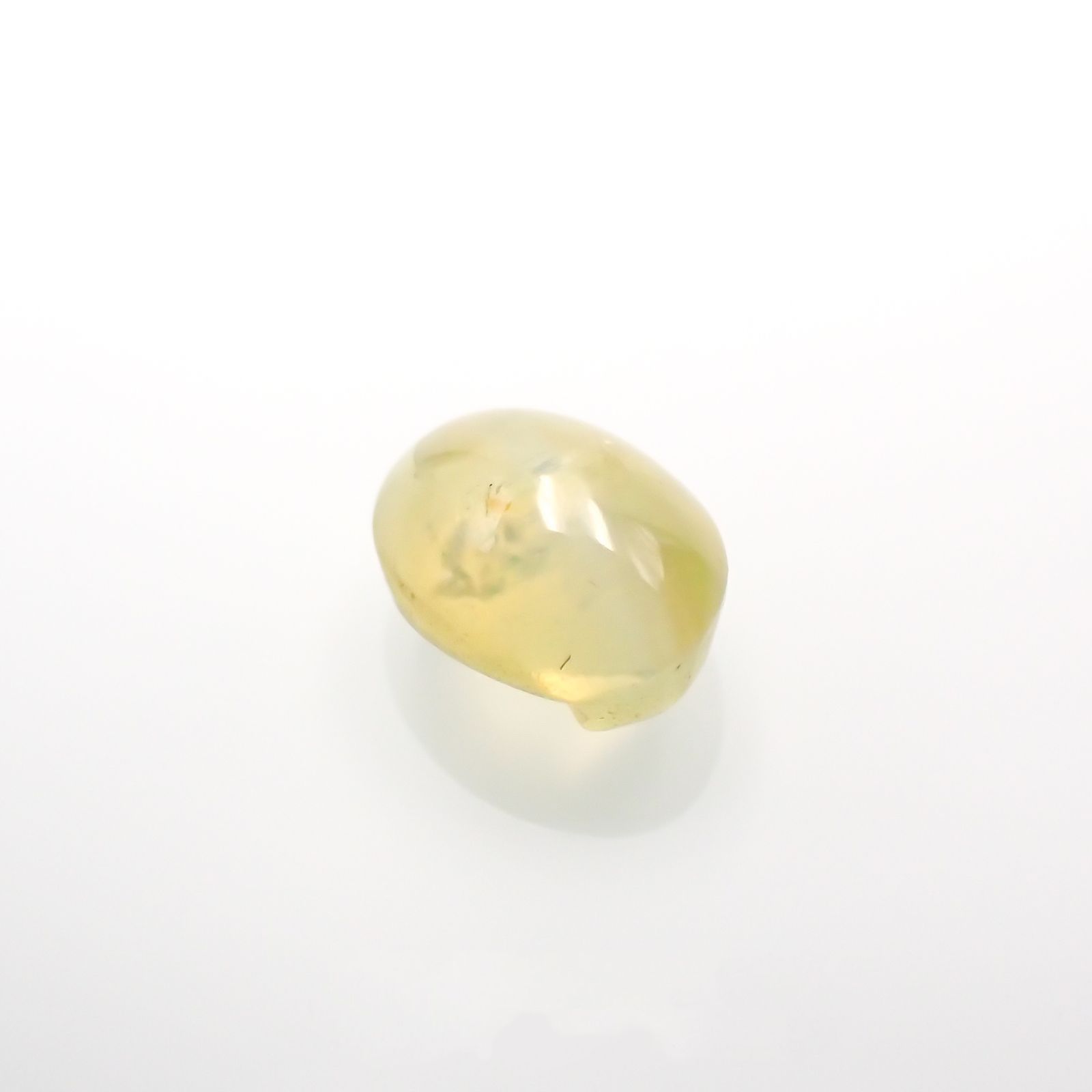 クリソベリルキャッツアイ スリランカ産 0.59ct [221018255]5.2x4mm前後
