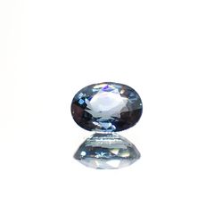 ブルースピネル(宝石名ブルー・スピネル)スリランカ産 1.196ct ソ付[220616215]7.1x5.3mm前後