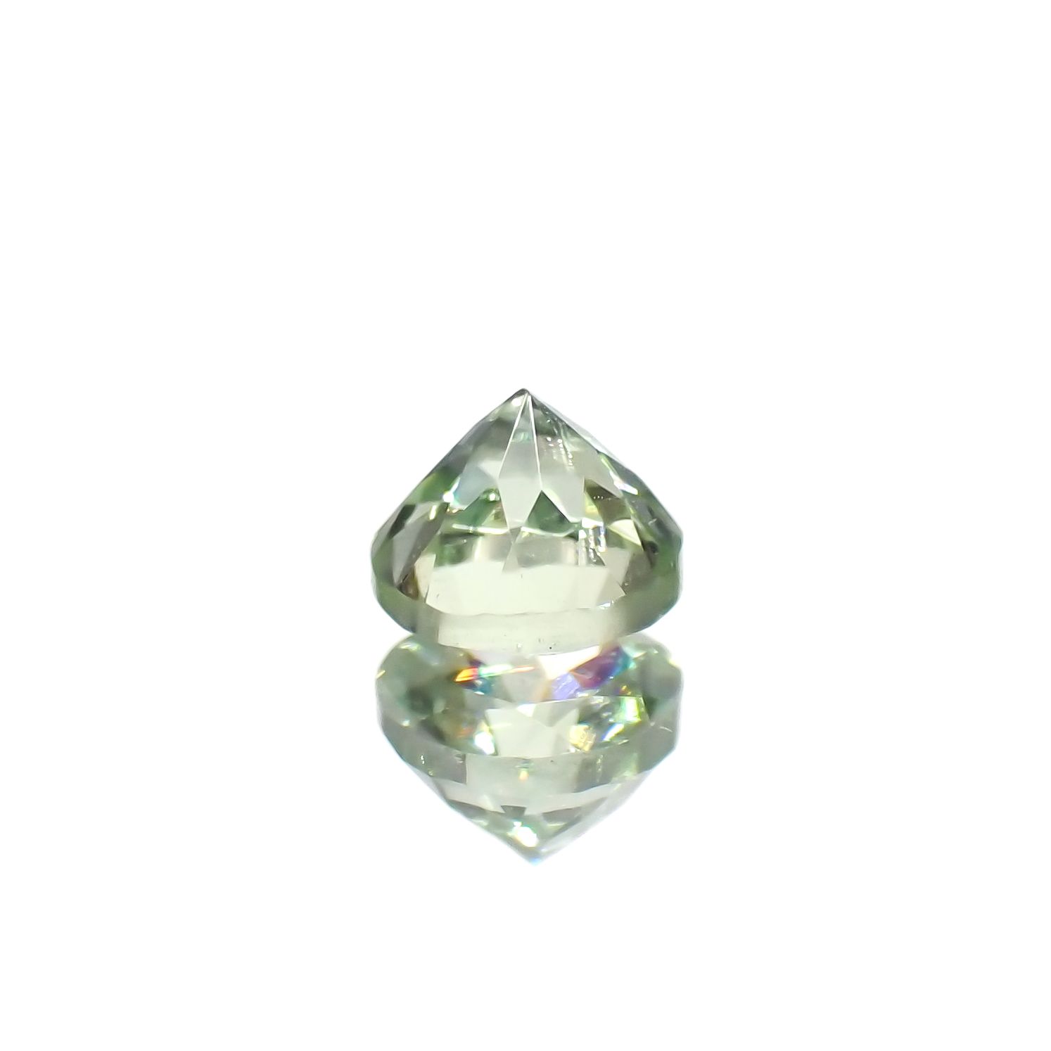 ミントガーネット タンザニア産 0.39ct[231023718]4.1x4.1mm前後