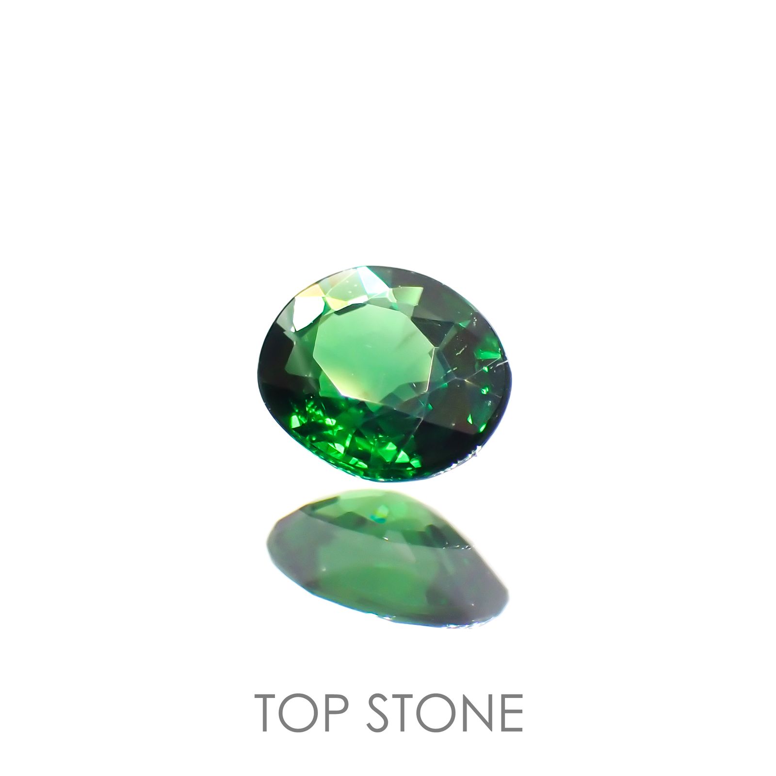 クロムトルマリン タンザニア産 0.22ct[220114168]4.7x3.8mm前後