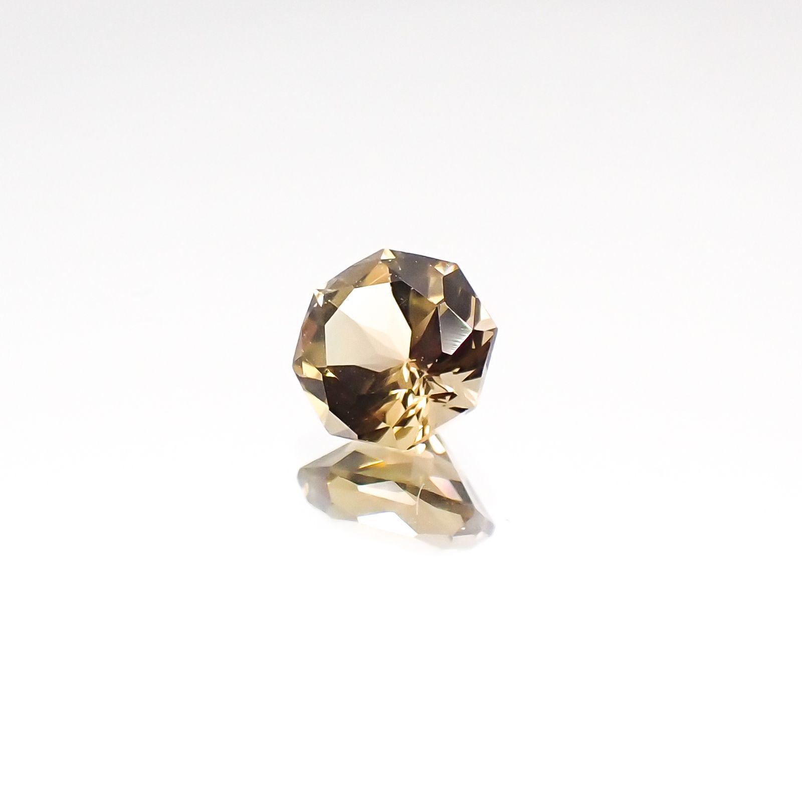 ◇オクタゴンカット◇イエロートルマリン SA(宝石名トルマリン)ブラジル/アフリカ産 0.55ct 識別済[231124208]5x5mm前後