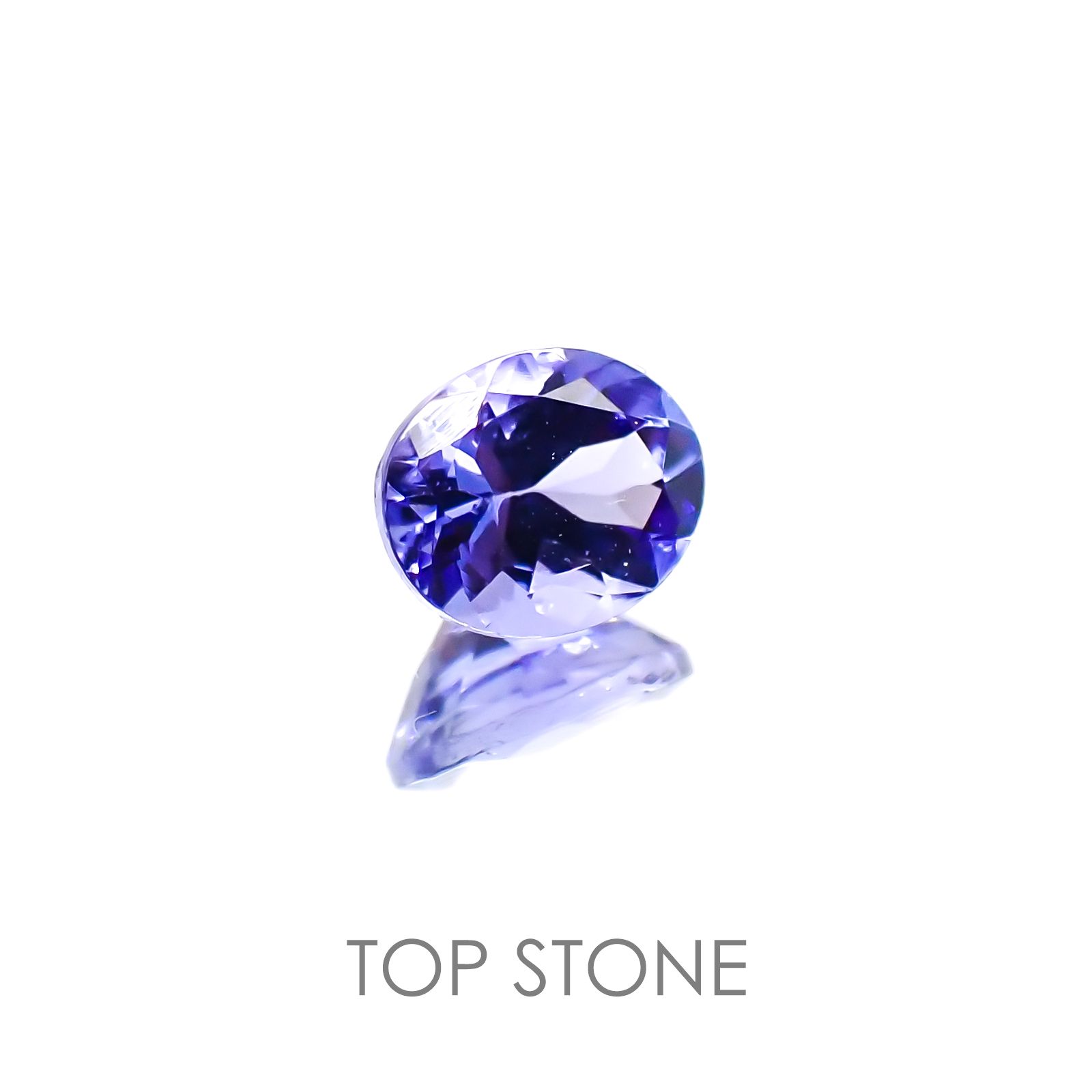 タンザナイト(ゾイサイト) タンザニア産 ルース 0.36ct[21018263]4.9×3.9mm前後