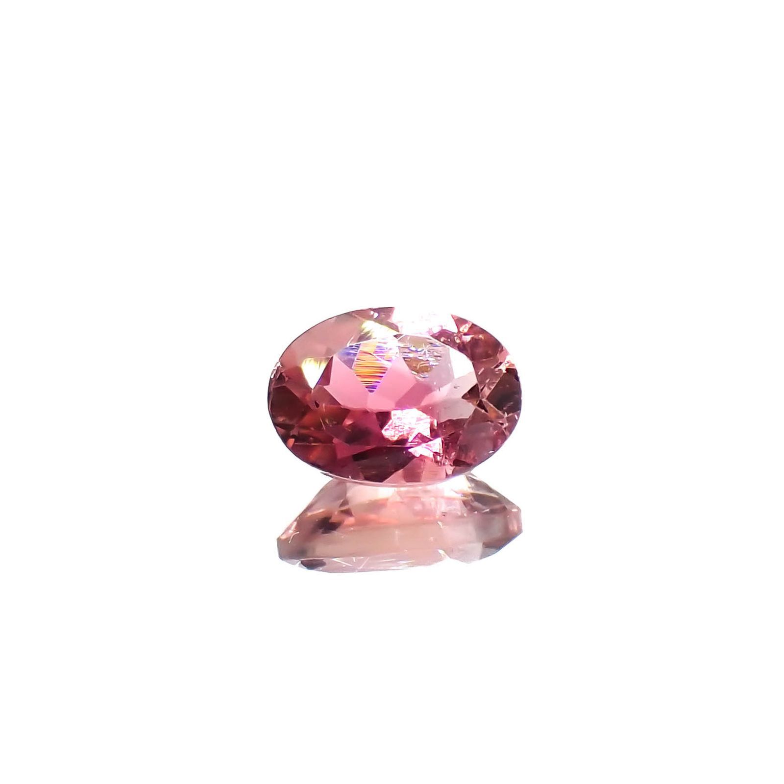 ピンクトルマリン ブラジル産 0.91ct[230220391]7.3x5.2mm前後
