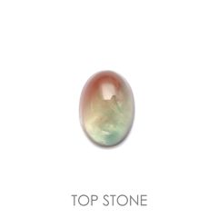バイカラーアンデシン(宝石名アンデシン)チベット産 2.96ct 識別済[220114680]10.7x7.7mm前後