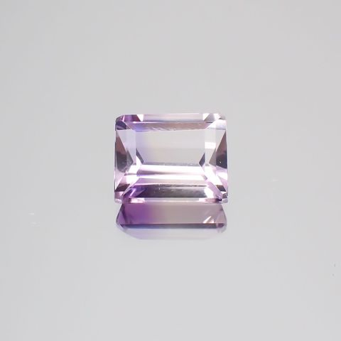 アワーグラスアメジスト(宝石名バイカラー・クォーツ)モロッコ産 4.57ct 識別済[231124279]10.9x8.9mm前後