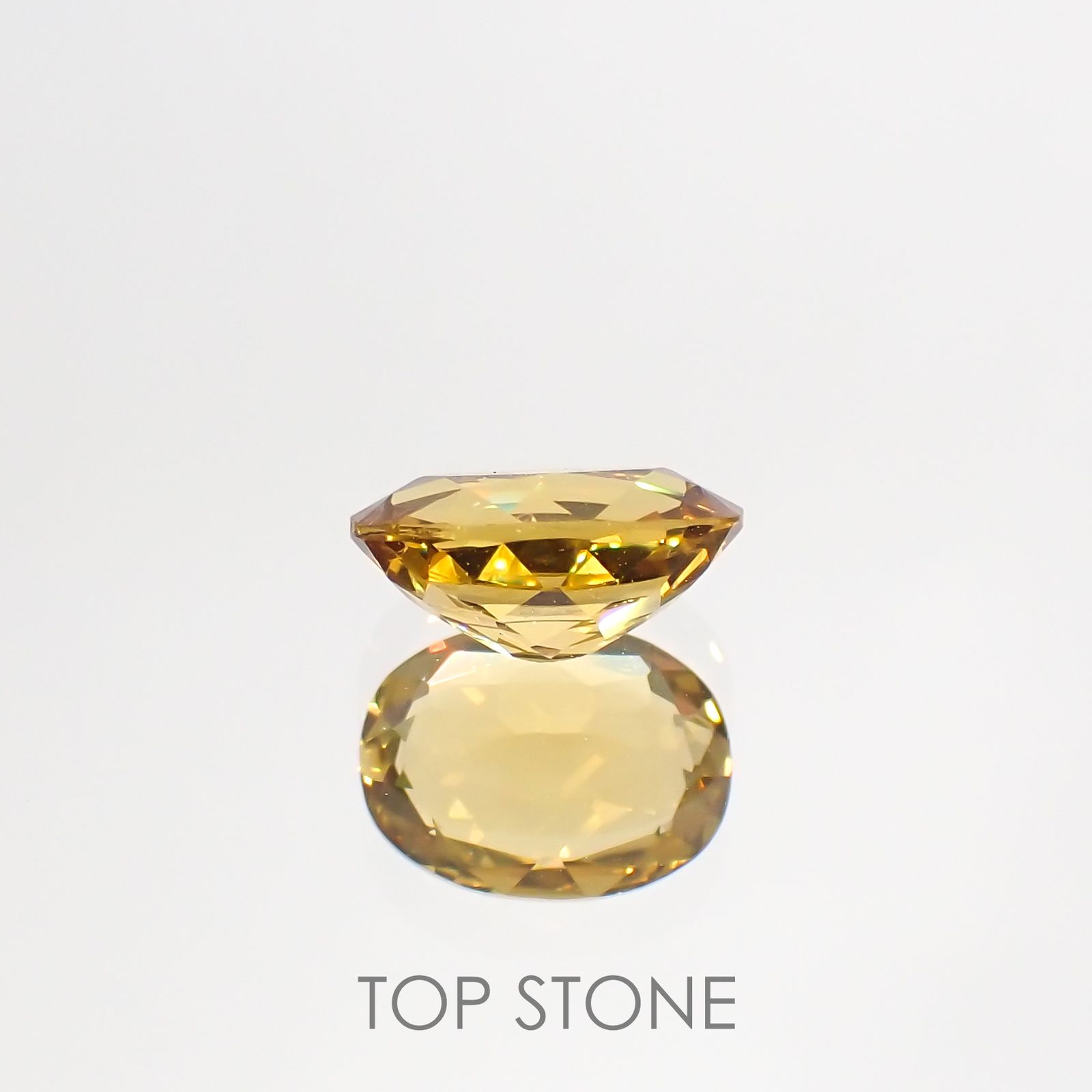 ゴールデンベリル(宝石名ゴールデン・ベリル)ブラジル産 1.11ct 識別済[220115423]8x6mm前後
